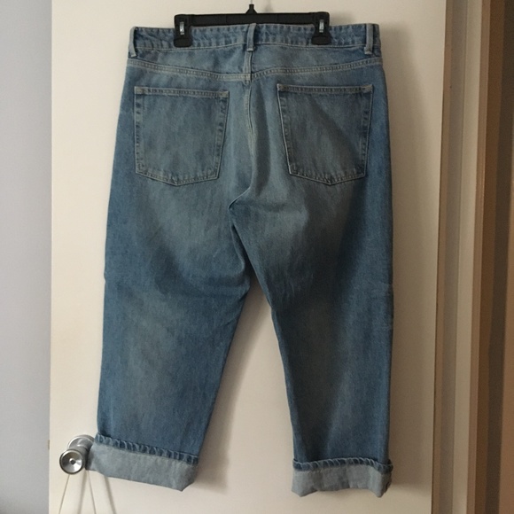 RAEY Dad Baggy Boyfriend Organic Cotton Jeans 32 - Picture 7 of 9